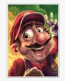 Image Of Mario - Cartoon, HD Png Download, Transparent PNG