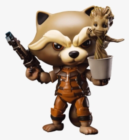 Guardians Of The Galaxy - Action Figure Rocket Raccoon, HD Png Download, Transparent PNG