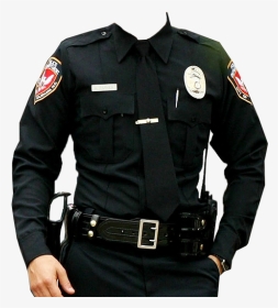 Policeman Frame Suit Png - Justin Bieber Police Uniform, Transparent Png, Transparent PNG