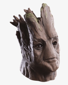 Adult Deluxe Groot Mask - Groot Guardian Of The Galaxy Costumes, HD Png Download, Transparent PNG
