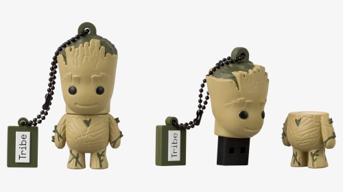 16gb Guardians Of The Galaxy Groot Usb Flash Drive - Groot Usb Flash Drive, HD Png Download, Transparent PNG