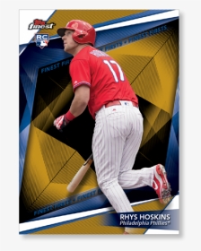 Rhys Hoskins 2018 Topps Finest Baseball Finest Firsts - Banner, HD Png Download, Transparent PNG