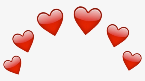#heartcrown #heart #redheart #redhearts #hearts - Heart, HD Png Download, Transparent PNG