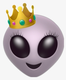 #alien #dudahmt #tumblr #sticker #adesivo - Alien Emoji, HD Png Download, Transparent PNG