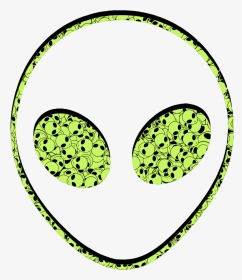 #alien #neon #aliens #frame #border #freetoedit #ftestickers - Circle, HD Png Download, Transparent PNG