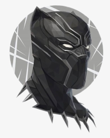 #blackpanther #marvel #superhero #superheroes - Superhero Black Panther Sticker, HD Png Download, Transparent PNG