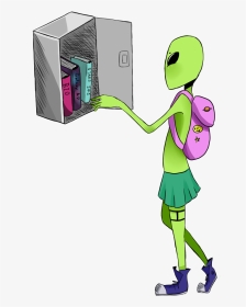 #alien #aliens #girl #freetoedit #귀여운 #picsart #cute - Aliens On Transparent Background, HD Png Download, Transparent PNG