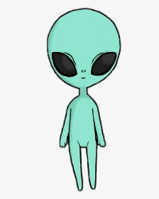 #alien #extraterrestre #verde #ovni #kawaii #cute - Transparent Background Alien Transparent, HD Png Download, Transparent PNG