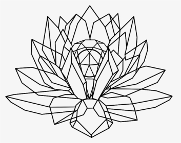 Smc Lotus With Star - Sailor Moon Silver Crystal Drawing, HD Png Download, Transparent PNG