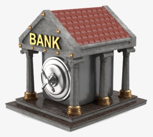 Bank Png Transparent Image - Bank Cartoon Image Png, Png Download, Transparent PNG