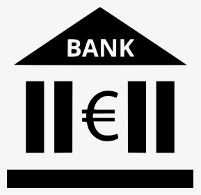 Euro Sign Bank Comments - Bank, HD Png Download, Transparent PNG