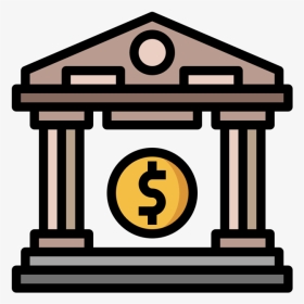 Bank - Icon, HD Png Download, Transparent PNG