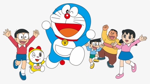 400 Gambar Doraemon Png Hd Gratis - Doraemon And Friends Png, Transparent Png, Transparent PNG