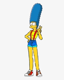 Png Download Vector Free Marge Simpson - Png Simpsons Marge, Transparent Png, Transparent PNG