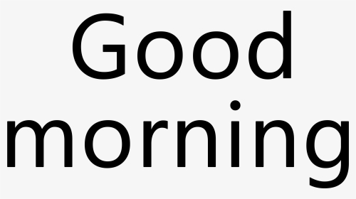 Good Morning Png - Circle, Transparent Png, Transparent PNG