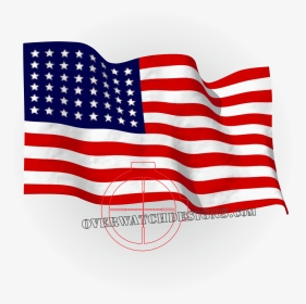 American Flag Wavy Decal - Animated Happy Veterans Day, HD Png Download, Transparent PNG