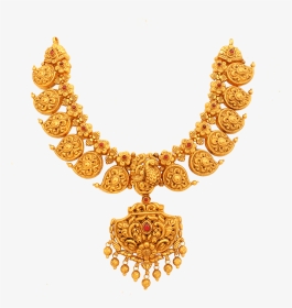 Ornate Mango Gold Necklace - Bridal Mango Haram Designs, HD Png Download, Transparent PNG
