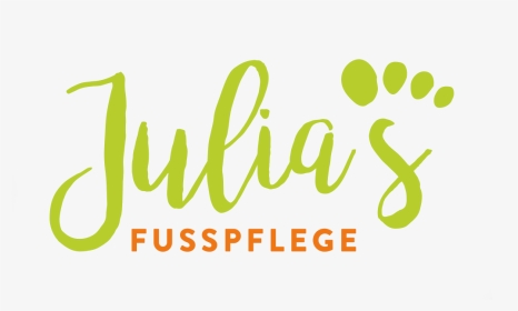 Julias Fupflege With Fupflege Bilder - Calligraphy, HD Png Download, Transparent PNG