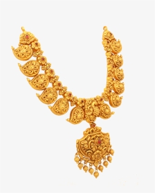Ornate Mango Gold Necklace - Earrings, HD Png Download, Transparent PNG