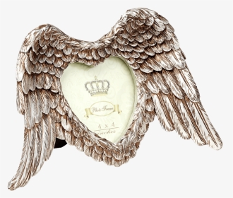 Winged Love Photo Frame - Heart, HD Png Download, Transparent PNG