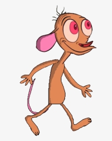 Ren And Stimpy Walking, HD Png Download, Transparent PNG