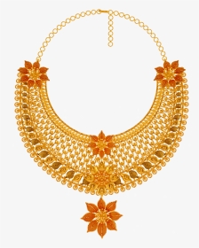 Chandra Jewellers 22kt Yellow Gold Necklace For Women - Necklace Pc Chandra Jewellers, HD Png Download, Transparent PNG