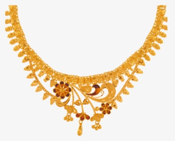 22kt Yellow Gold Necklace For Women - Gold Necklace With Price, HD Png Download, Transparent PNG