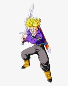 Ssj Mirai Trunks - Dragon Ball Z Trunks Del Futuro Ssj - Free Transparent  PNG Download - PNGkey