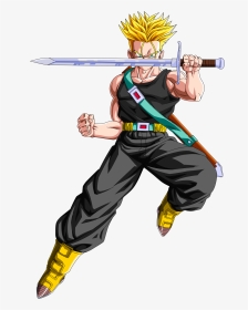 Future Trunks render Bucchigiri Match transparent background PNG