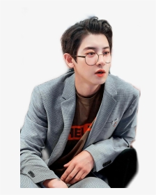 Exo Chanyeol Wear Glasses, HD Png Download, Transparent PNG