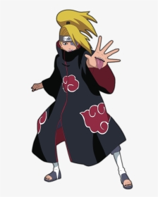 Deidara Render By Luishatakeuchiha On Deviantart - Deidara Kisame, HD Png Download, Transparent PNG