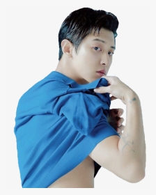 #exo #chanyeol #wkorea #photoshoot #blue #sexy #handsome - Chanyeol Sexy, HD Png Download, Transparent PNG