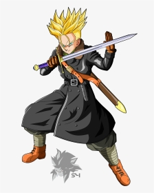Dragon Ball Heroes Xeno Trunks, HD Png Download, Transparent PNG