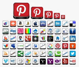 People Social Media Icons - Share This Icon, HD Png Download, Transparent PNG