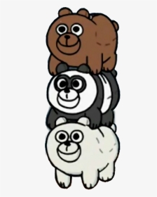 #webarebears #bearstack #bears #grizzly #icebear #panpan - Cartoon, HD Png Download, Transparent PNG