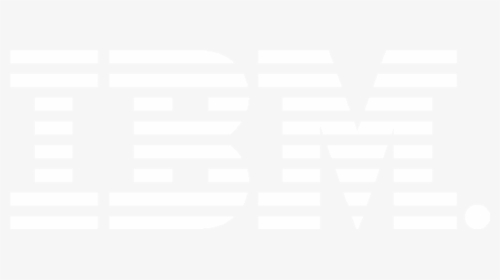 Black Background Ibm Logo, HD Png Download, Transparent PNG