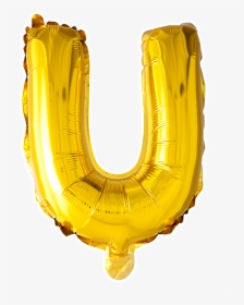 Foilballoon U , 40 - U Balloon Letters Png, Transparent Png, Transparent PNG