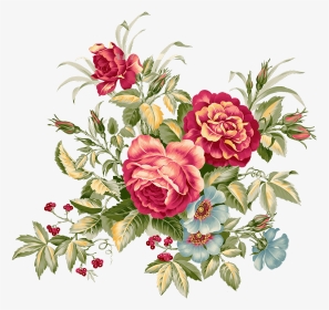 Floral Rose Design Vektor, HD Png Download, Transparent PNG