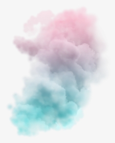 #ftestickers #smoke #mist #colorful #pastelcolors #aesthetic - Smoke, HD Png Download, Transparent PNG