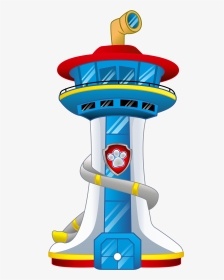 Paw Patrol Condiment Labels - Paw Patrol Tower Clipart, HD Png Download, Transparent PNG