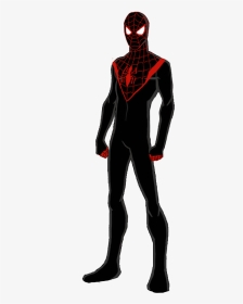 Miles Morales Spiderman Standing, HD Png Download, Transparent PNG