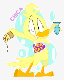 Of Foxy And Chica From Five Nights At Freddys Best - 5 Nights At Freddy's Cute Chica, HD Png Download, Transparent PNG