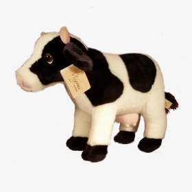 Plush Holstein Cow - Toy Stuffed Cows, HD Png Download, Transparent PNG
