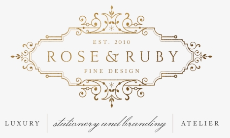 Rose & Ruby Fine Design Wedding Invitations Stationery, HD Png Download, Transparent PNG