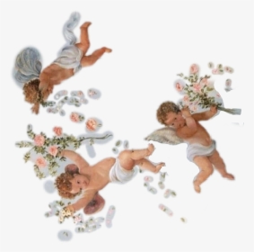 #aesthetic #freetoedit #angel #angelaesthetic #aestheticangel - Aesthetic Baby Angels Png, Transparent Png, Transparent PNG