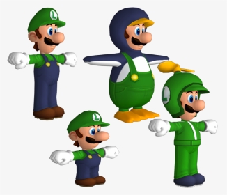 Download Zip Archive - Luigi New Super Mario Bros Wii, HD Png Download, Transparent PNG