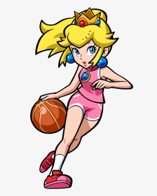 Mario Hoops 3 On 3 Peach, HD Png Download, Transparent PNG