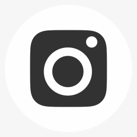 White Instagram Icon - Circle, HD Png Download, Transparent PNG