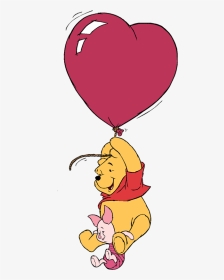 Winnie The Pooh Valentines Day Clip Art, HD Png Download, Transparent PNG
