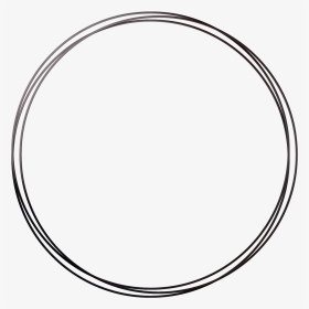 Black Round Frame Png - Circle, Transparent Png, Transparent PNG